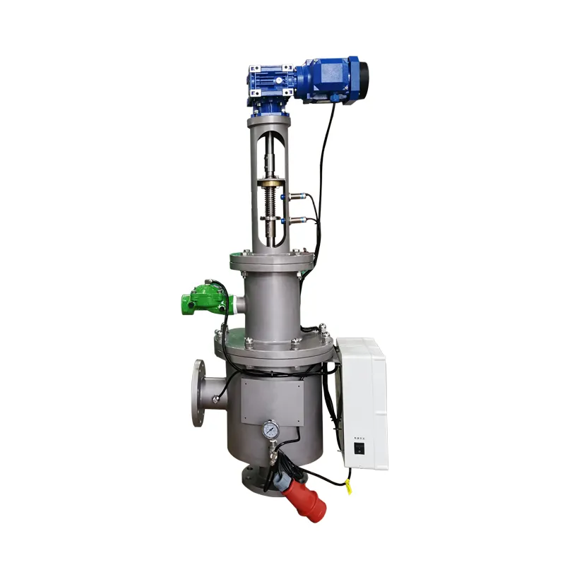 DLX-FL Electric Sucking Self-Cleaning Filter1
